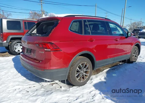 2019 Volkswagen Tiguan 2.0T Se/2.0T Sel/2.0T Sel R-Line/2.0T Sel R-Line Black z USA, uszkodzony, nr VIN 3VV2B7AX0KM191007